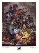 Jan van Huysum Still Life with Fruit and Flowers oil painting picture wholesale